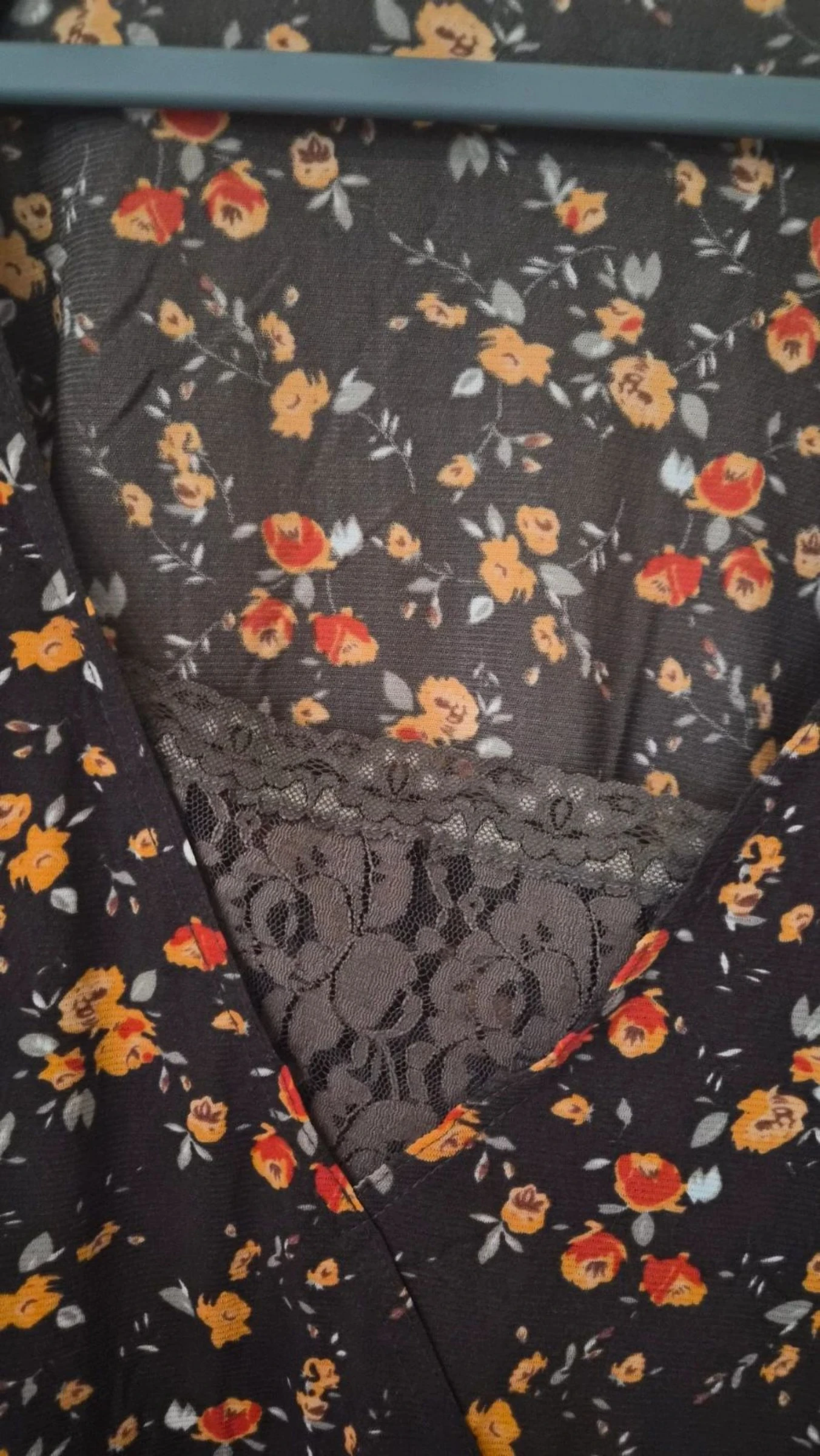 Flowy floral summer top for women size 48/50 – photo 2